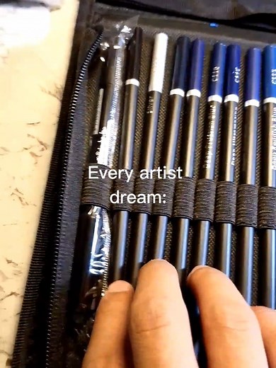 This is my dream!!😩#fyppppppppppppppppppppppp #pen #promote #artset #artist #drawing #pencils #artistset