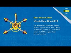 Woods Powr-Grip - MRT4 - Glass Vacuum Lifter from Hird