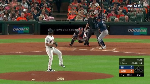 Cole's 2019 postseason strikeouts