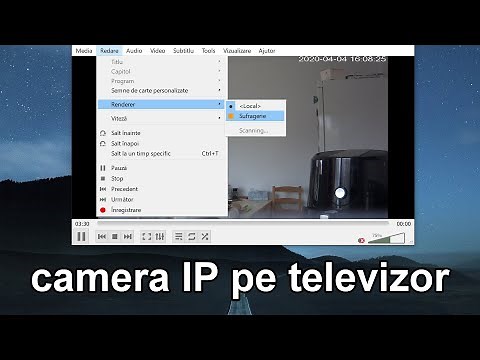 Cum poți sa vezi camera de supraveghere pe televizor ?