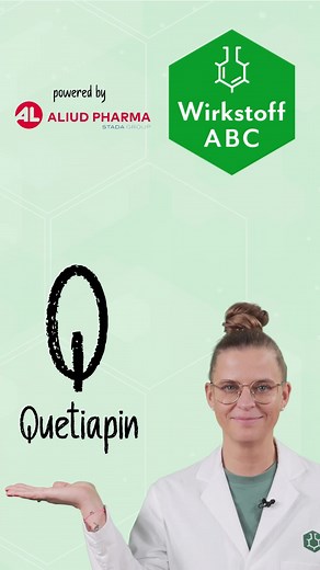Heute mit Q - wie Quetiapin. Bei Quetiapin handelt es sich um ein atypisches Neuroleptikum, welches unter anderem bei Schizophrenie angewendet wird. Quetiapin ist ein Substrat von CYP3A4, daher muss vor allem auf die Vielzahl an Wechselwirkungen geachtet werden. Alle wichtigen Infos haben wir für dich im neuen Wirkstoff ABC - powered by ALIUD PHARMA zusammengefasst. 🤗💊💡 #pta #ptainlove #ptaausbildung #ptainderapotheke #apotheke #apothekevorort #wissen #wirkstoffabc #ptainlove #pharmazie #wirk