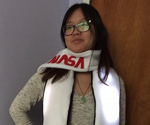 Neopixel Light Up Falling Meteor Scarf