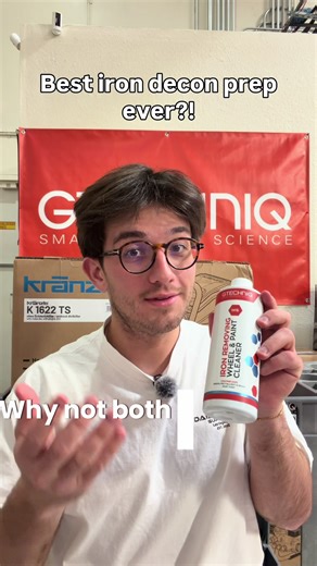 Gtechniq W6 Iron Removing Wheel & Paint Cleaner is DD Supply Co's go to iron decon prep for any job around the car whether it's cleaning wheels, prepping them for a ceramic application, or prepping & decontaminating the paint for a ceramic coating. It's a one size fits all product! Come get it at the lowest price at Daily Driven Supply Company 7195 Bermuda Road Las Vegas, NV 89119
