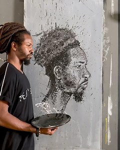 5.7M views · 242K reactions | The artist who needs no brush to perfect his paintings | MetDaan DIY | Facebook