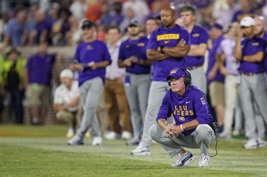 LSU's Brian Kelly reacts to attorney's critique of State Police's case against Kyren Lacy