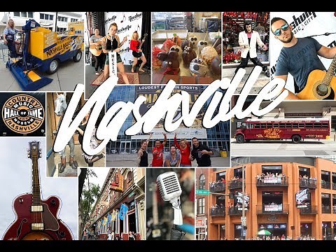 Nashville Tennessee Downtown Broadway Street Bars & Live Music