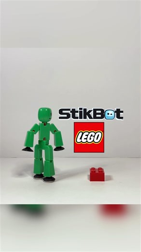 Stikbot VS Lego #stikbot #stopmotion #lego #animation