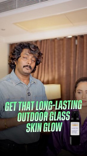 How to Actually Get Long-Lasting Glass Skin Look 👉🏻@vijilsmakeover #acnescars #foundation #beautyblender #smoothapplication #naturalcoverage | Vijils Bridal Makeover Studio