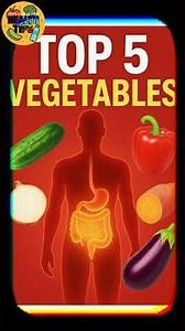Top 5 Vegetables You Should Eat Daily for Powerful Health Benefits! #shorts