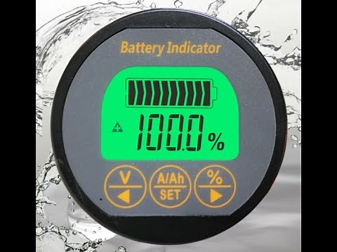 TR16 battery monitor for motorhome