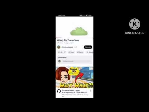 Wibbly Pig Theme Song Pal Pitch Ver #wibblypig #wibbly 