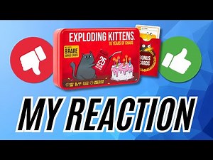 Exploding Kittens: 10th Anniversary Edition REACTION
