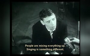 Jacques Brel interview with english subtitles