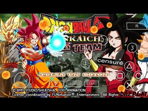 SAIU! NEW BUDOKAI DBZ TTT MOD V1 PARA ANDROID E PC | PPSSPP