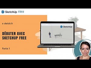 SketchUp Free Débutants (Partie 1) : De A à Z pour Concevoir un Meuble en 3D