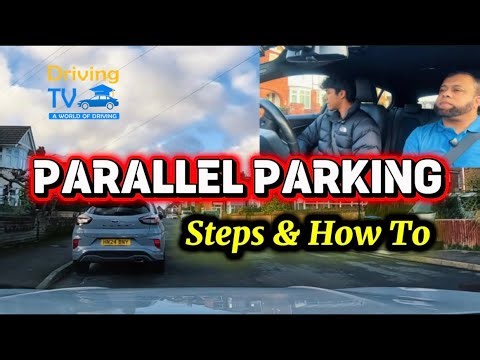 Parallel Parking - Steps Explained And Shown How To Practice