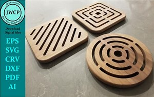 DIY Trivet Plans: Square & Round Hot Pads - Digital Download - Etsy UK