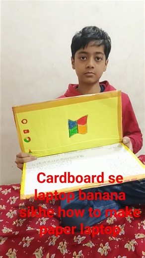 How to make laptop form paper diy paper laptop/original paper laptop💻💞🧿