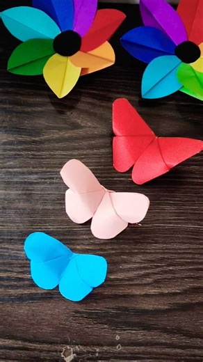 DIY 3D Paper Butterfly | Beautiful Room Decor Idea ✨ | Easy & Budget Friendly Decor #shorta #diy