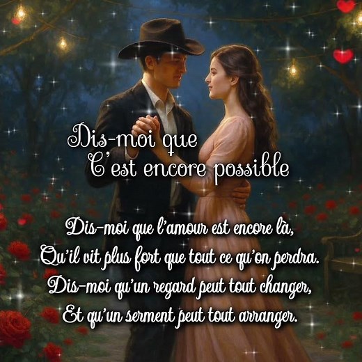 DIS-MOI QUE C’EST ENCORE POSSIBLE | Ballade country romantique avec paroles #meilleureschansons