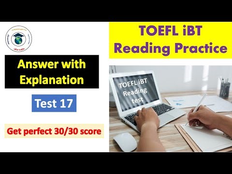 TOEFL Reading Practice - Answer with Explanation - Test #17