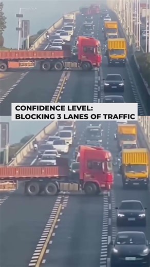 Merging Like a BOSS (Blocking 3 Lanes) 🚛🛑