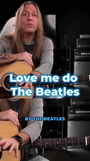 Learn how to play "Love Me Do" by The Beatles with this video! 🎸 #guitarzoom #guitarist #guitarplayer #thebeatles #thebeatlesforever | Steve Stine Guitar