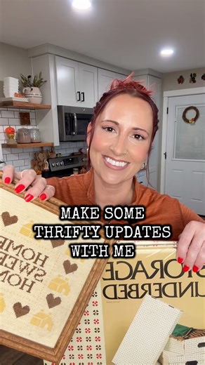 103K views · 1.7K reactions | REEL: Come make some thrifty updates with me! (Sorry about audio quality. ‍) •••••••• #thrifted #thriftfinds #vintage #vintagedecor #thrift | Scarlet Cee | Facebook