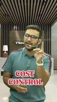 Day 3/30 | Cost Control & Cost Reduction in 2 Mins | CA Inter Costing #costaccounting