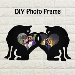 105K views · 3.3K reactions | DIY Cat Photo Frame Creation | My Arts & Crafts | Facebook