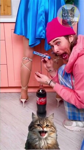Coke Explosion Prank! 🤫🙈 She Didn’t See This Coming!