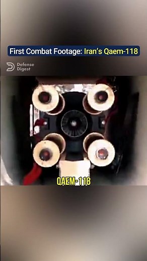 First Combat Footage of Iran’s Qaem-118 Missile!