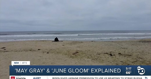 May gray and June gloom explained