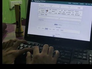Typing Speed Test with Coding Words ⌨️ | 1 Minute Challenge”