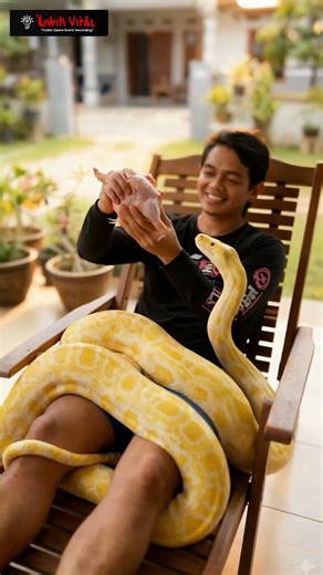 Ular Kesayangan #anaconda #phyton #titanoboa #reptil #ai