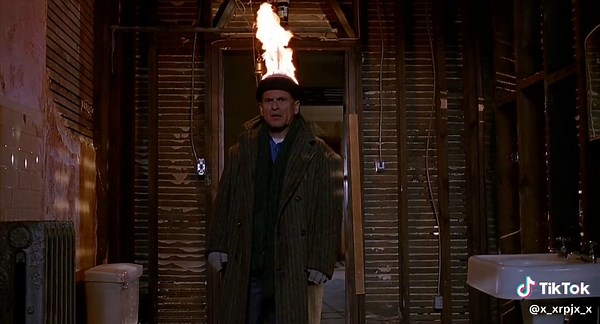 Too Funny!! 🤣☠️ #homealone2 #bathroom #toilet #explosion #funnymoviescenes