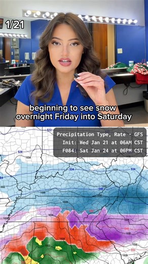 Impactful weather is coming this weekend #forecast #snow #Tennessee | Meteorologist Katie Melvin