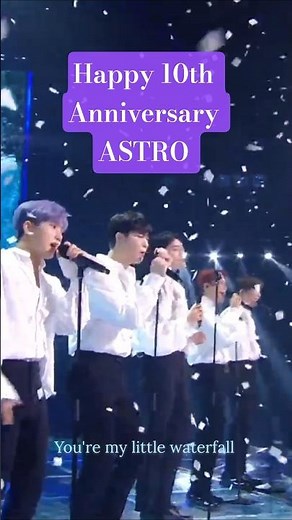 Happy 10th anniversary #ASTRO 💜