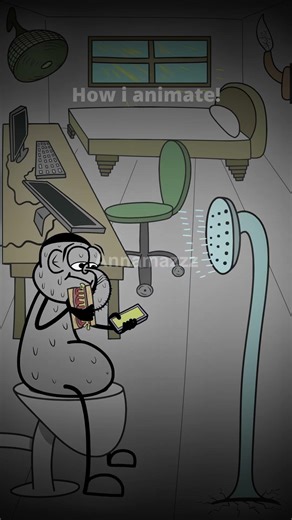 How i animate! 🤣 #shorts