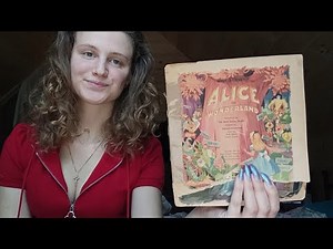 Reading Walt Disney's "Alice in Wonderland"