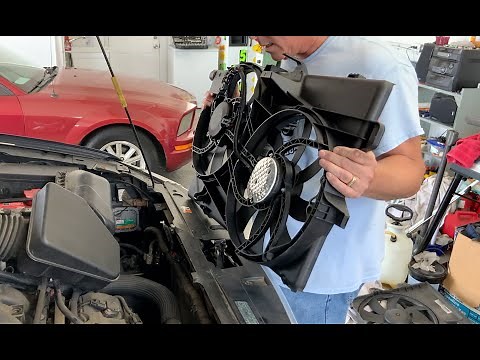 How To Replace 2011-2014 Ford Edge Radiator Cooling Fan