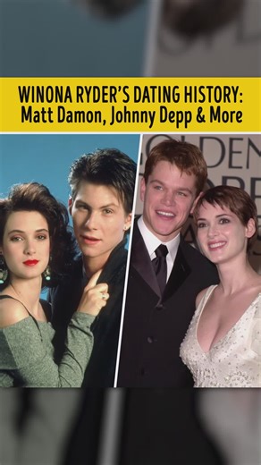 63K views · 199 reactions | Winona Ryder’s Dating History: Matt Damon, Johnny Depp & More | You're Gorgeous | Facebook