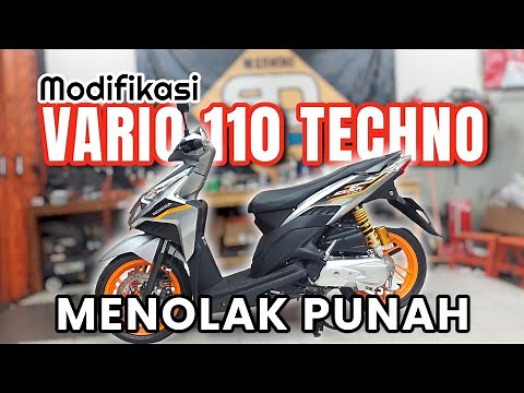 [ Review ] Modified Vario 110 Techno Mode Simple & Handsome | RD Maticshop | MNVLOG