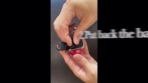 For Mini Cooper F54 F55 F56 F57 F60 Car Styling Accessories Keychain Key Cover Case (Black)