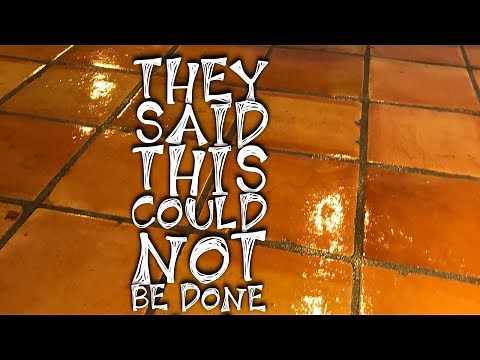 Saltillo Tile Kitchen Driving You Nuts | Sealer Removal and Refinishing