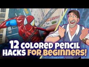 12 Colored Pencil Art Hacks for Beginners!