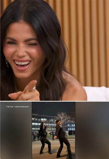 Jenna Dewan's Legendary TikToks on The Rookie Set