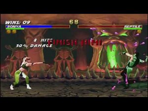 Mortal Kombat Trilogy (PS1) Sonya - Very Hard - No Continues