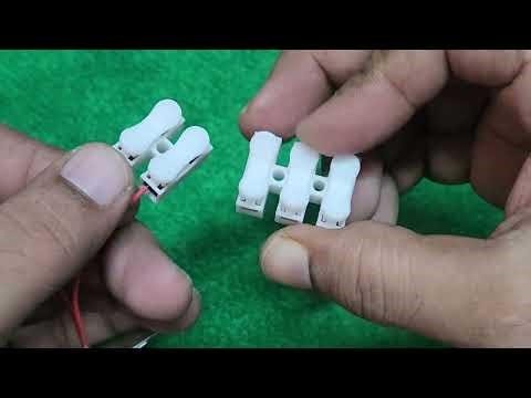 CH-2 Spring Quick Wire Connector (also known as a 2-pin push quick connector spring clamp terminal