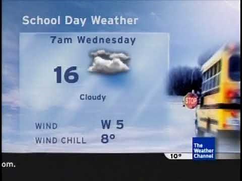 Weather Channel local forecast - 2007